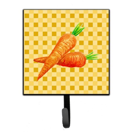 Jensendistributionservices Carrots on Basketweave Leash or Key Holder MI1712295